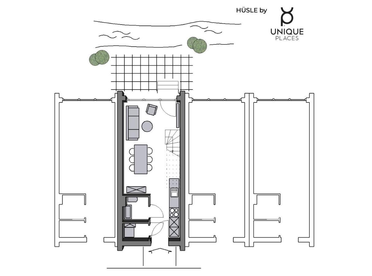 Neue Stylische Huesle By Unique Places Bludenz Exteriör bild